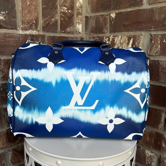 SOLD Louis Vuitton Monogram Escale Speedy Bandouliere 30 - Picture 2 of 12